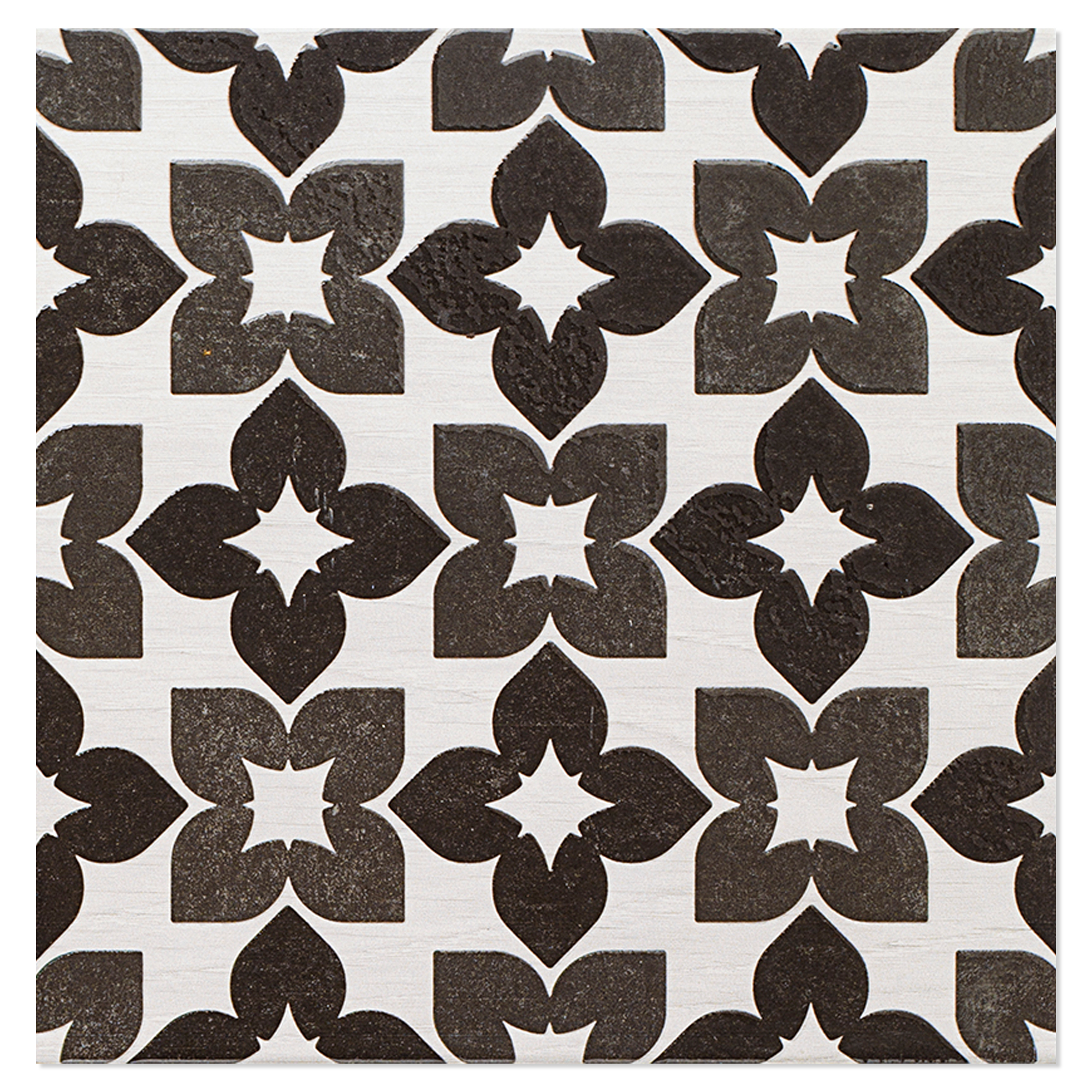 Mainzu Klinker Alhaurin Svart Blank 20x20 cm