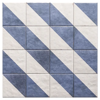 Mainzu Klinker Marrakech Tetuan Azur Blank 20x20 cm