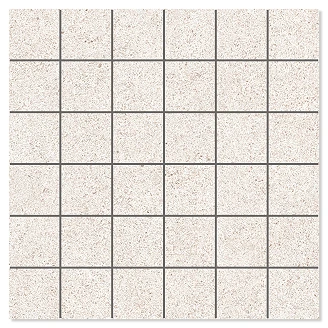 Mosaik Klinker <strong>Alvar</strong>  Soft Ljusbeige Matt 30x30 (5x5) cm