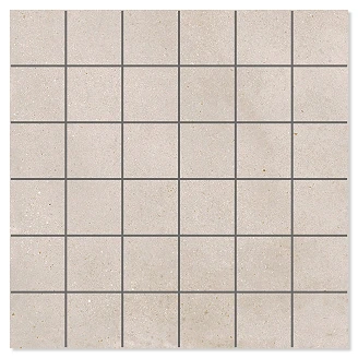 Mosaik Klinker <strong>Alvar</strong>  Raw Beige Matt 30x30 (5x5) cm
