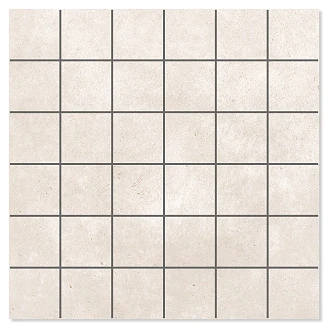 Mosaik Klinker <strong>Alvar</strong>  Raw Ljusbeige Matt 30x30 (5x5) cm