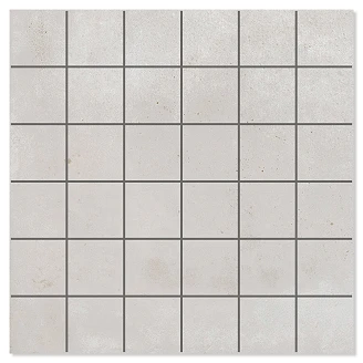 Mosaik Klinker <strong>Alvar</strong>  Raw Ljusgrå Matt 30x30 (5x5) cm
