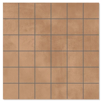 Mosaik Klinker <strong>Delicate</strong>  Orange Matt 30x30 (5x5) cm