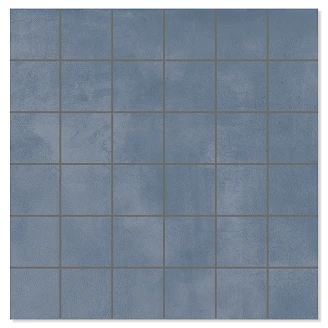 Mosaik Klinker <strong>Delicate</strong>  Blå Matt 30x30 (5x5) cm