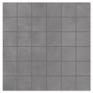 Mosaik Klinker <strong>Delicate</strong>  Grå Matt 30x30 (5x5) cm