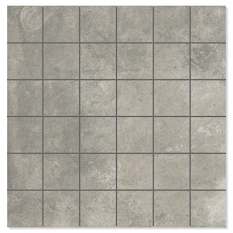 Mosaik Klinker <strong>Metalcraft</strong>  Silver Matt 30x30 (5x5) cm