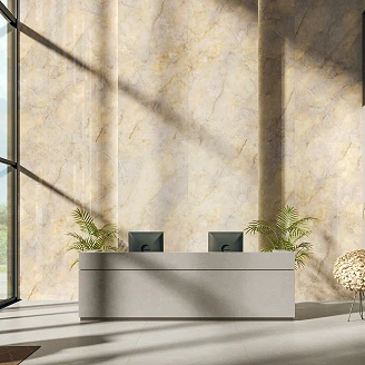 Marmor Klinker <strong>Orena</strong>  Pärla Blank-Polerad 120x280 cm