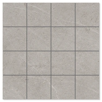 Mosaik Klinker <strong>Terva</strong>  Grå Matt 30x30 (7x7) cm