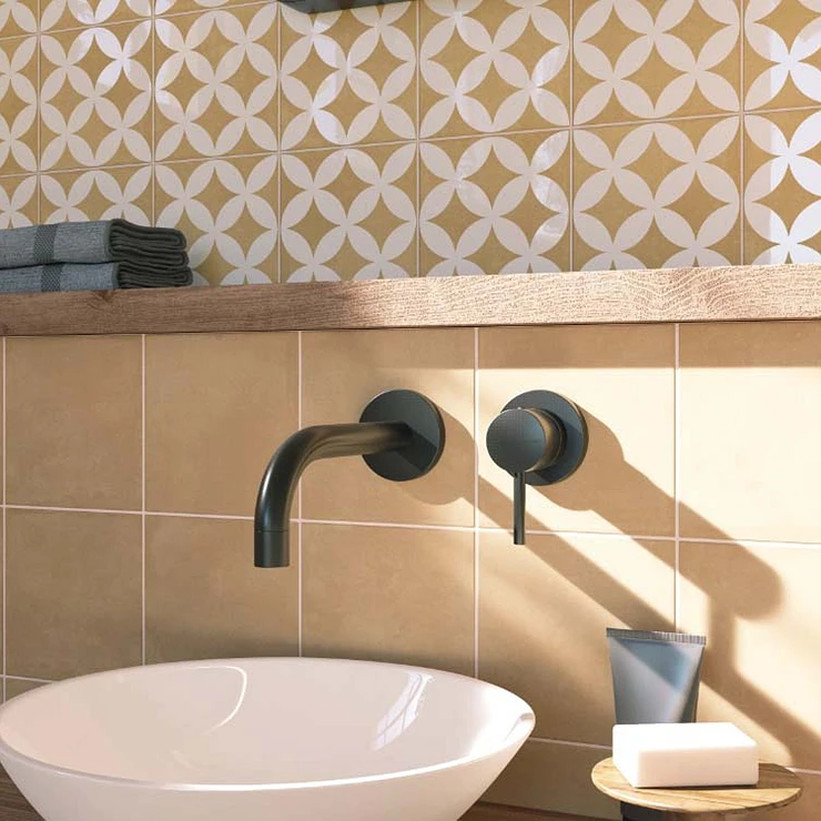 Pissano Klinker Tirreno Lipari Matt-Blank 15x15 cm