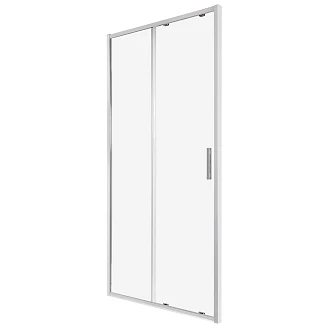 Duschdörr <strong>Solcore</strong>  110 cm Krom Blank Skjutbar