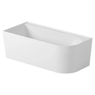 Hörnbadkar <strong>Nevora</strong>  Vit Blank 170 cm Vänster med Hyllkant & Vit Click-Clack Bottenventil
