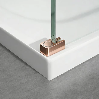 Duschvägg <strong>Otti</strong>  Brons Matt 8 mm 90x210 cm Matt Glas