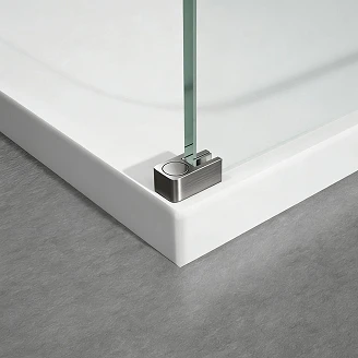 Duschvägg <strong>Otti</strong>  Grafitgrå Matt 8 mm 130x210 cm Matt Glas