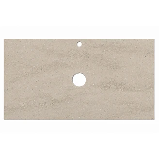 Bänkskiva <strong>Tempest</strong>  Marmor Beige Satin 80 cm
