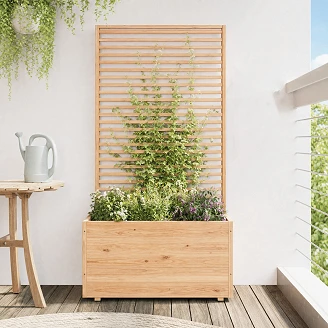 Kruka <strong>Wisley</strong>  Trä 89x43 cm med Spaljé 239 cm