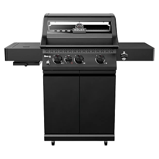 Köler Gasolgrill <strong>Krone</strong>  Compact PRO Svart med Extra Gjutjärnsgaller
