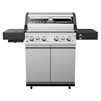 Köler Gasolgrill <strong>Krone</strong>  S1 Silvergrå, Svart 144x144x120 cm
