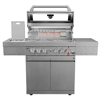 Köler Gasolgrill <strong>Krone</strong>  S3 Silvergrå 147x147x120 cm