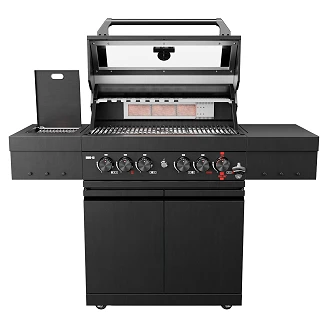 Köler Gasolgrill <strong>Krone</strong>  S3 Svart 147x147x120 cm