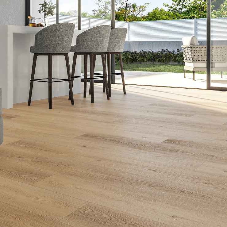 Kerlux Vinylgolv Standard Devon Fresno Trästruktur 23x152.4 cm (Tjocklek 6.5 mm)
