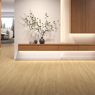 Kerlux Vinylgolv Compact Severn Fresno Trästruktur 18.3x122 cm
