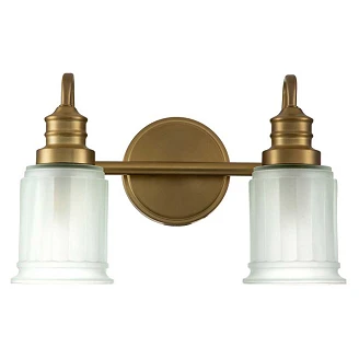 Quoizel Vägglampa <strong>Swell</strong>  Duo Guld
