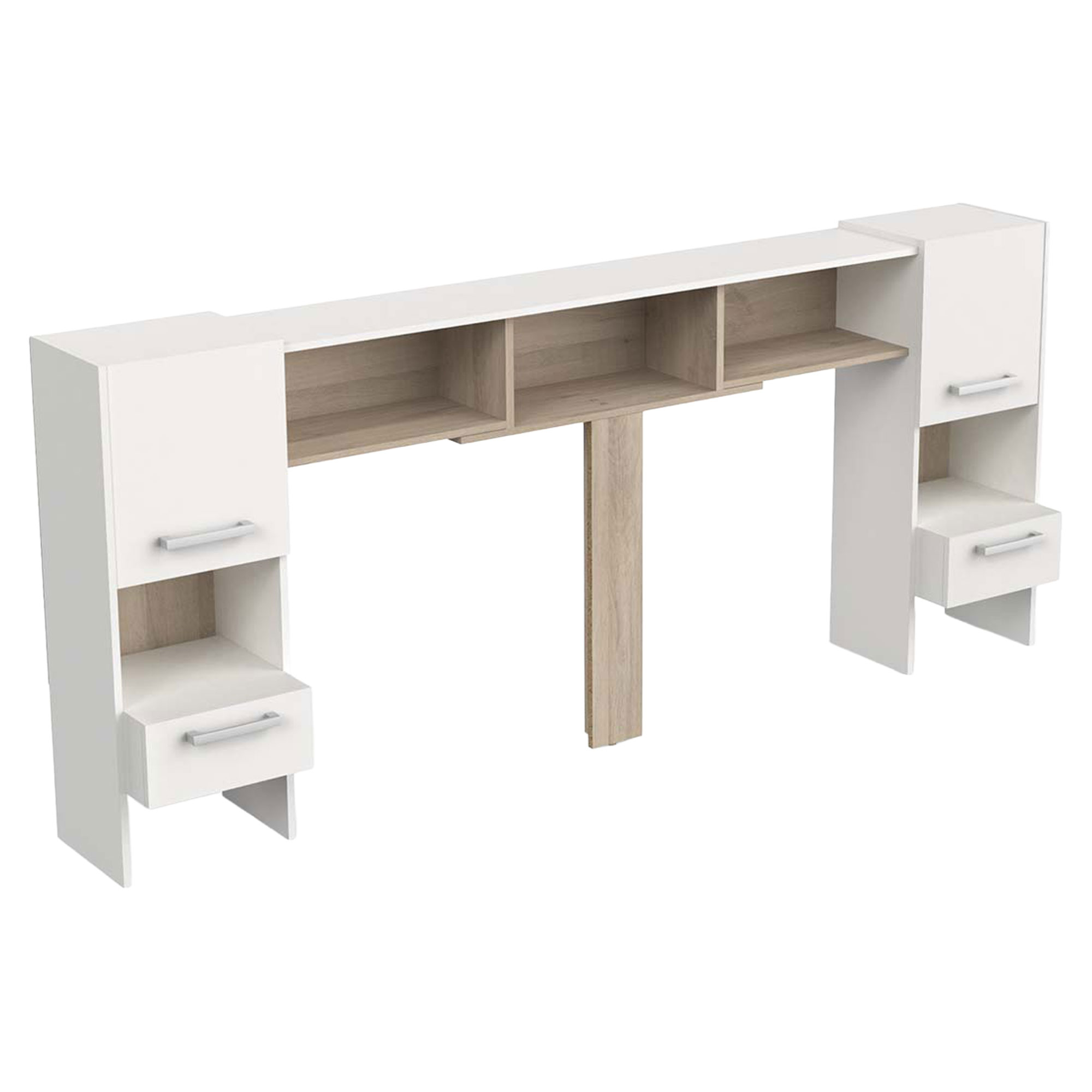 Sänggavel Welton Vit, Kronberg Ek 240x36 cm