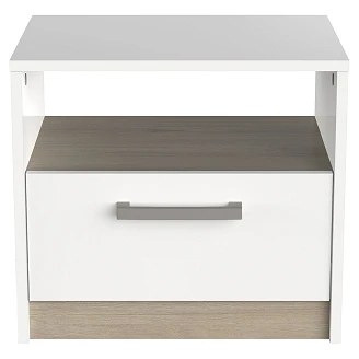 Sidobord <strong>Welton</strong>  Vit, Kronberg Ek 46x35 cm