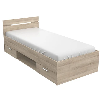 Sängram Montero Kronberg Ek 95x204 cm