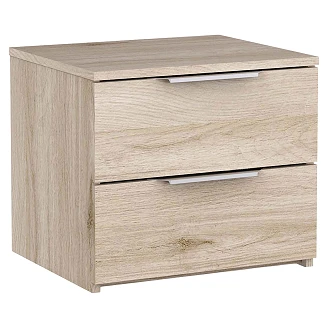 Sidobord <strong>Skand</strong>  Kronberg Ek, 2 Lådor 44x37 cm