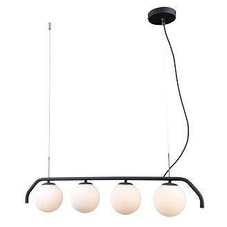 Hängande Lampa <strong>Carilia</strong>  Quadra Grafit, Vit Matt