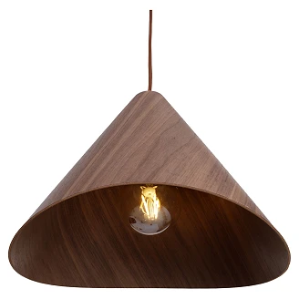 Hängande Lampa <strong>Kivik</strong>  Mörk Valnöt Ø33.5 cm