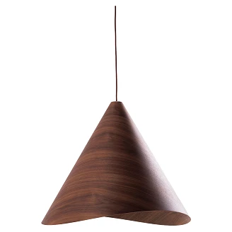 Hängande Lampa <strong>Kivik</strong>  Mörk Valnöt Ø61 cm