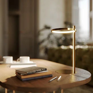 Bordslampa <strong>Gimo</strong>  Guld