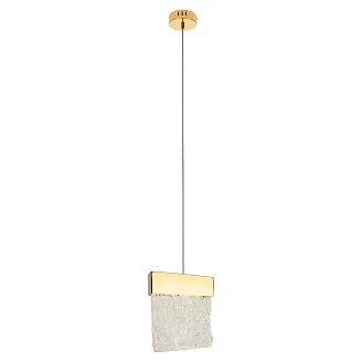 Hängande Lampa <strong>Floda</strong>  Guld