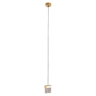 Hängande Lampa <strong>Floda</strong>  Polerat Guld