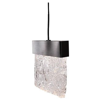 Hängande Lampa <strong>Floda</strong>  Polerad Svart