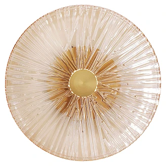 Vägglampa <strong>Positano</strong>  Guld, Bärnsten