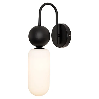 Vägglampa <strong>Tobo</strong>  Svart