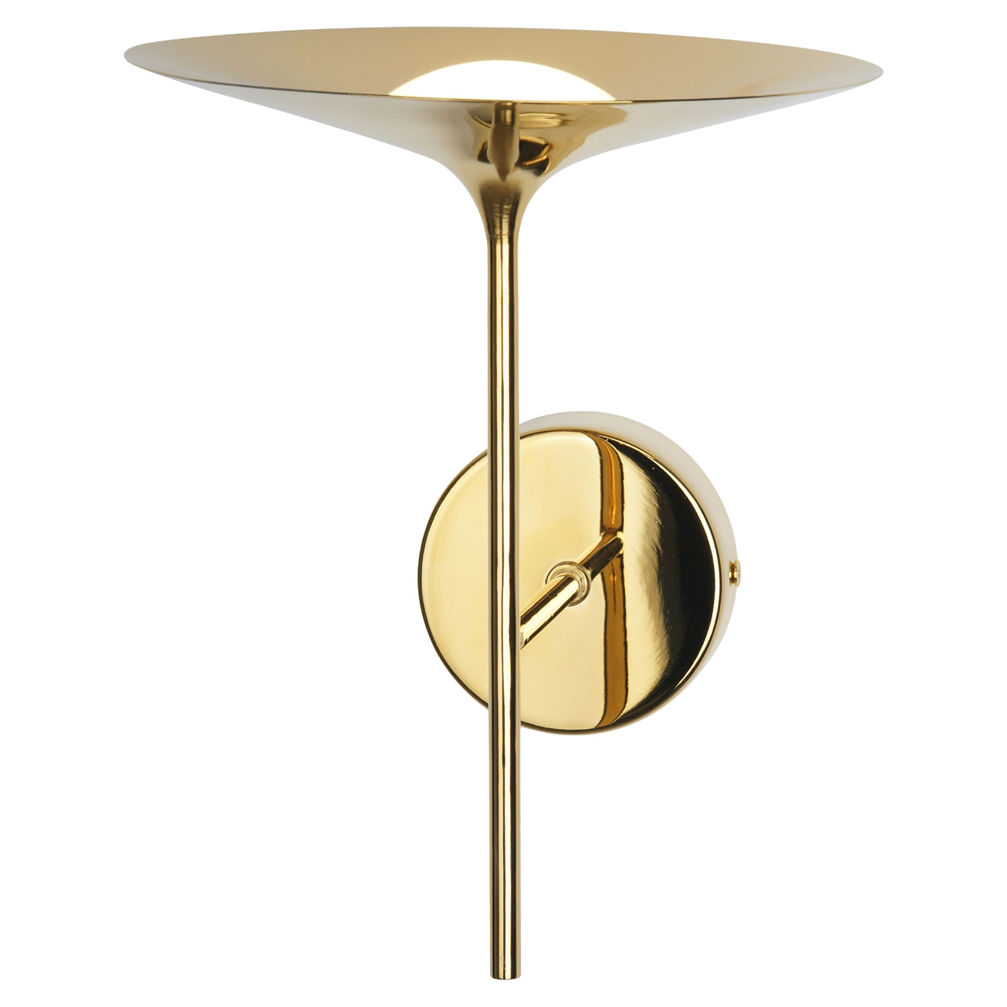 Vägglampa Edsby Guld
