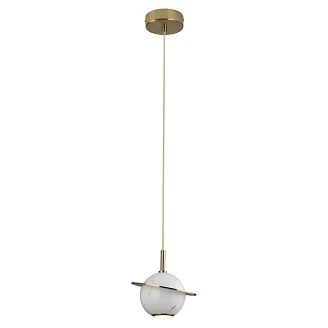 Hängande Lampa <strong>Malma</strong>  Vit, Guld