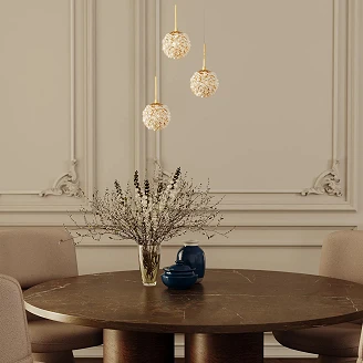 Hängande Lampa <strong>Lomary</strong>  Guld