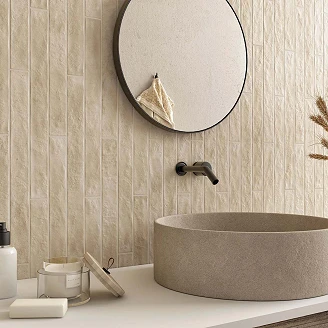 Kakel <strong>Tiente</strong>  Beige Matt 5x50 cm