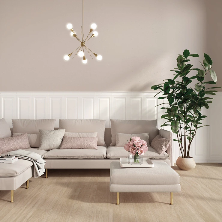 Kakel Montreux Pärlvit Matt 30x120 cm