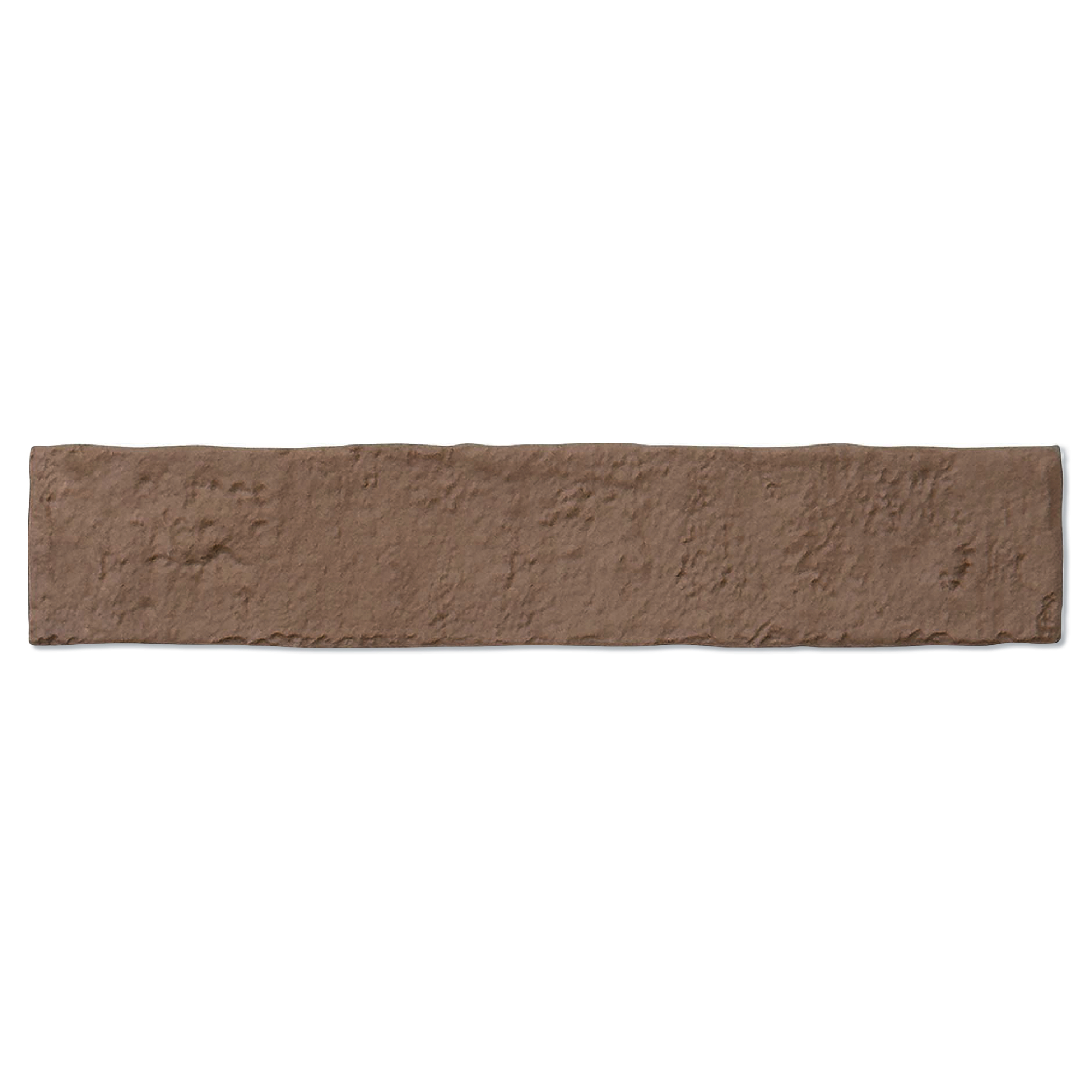 Kakel Vester Brun Matt-Rustik 5x25 cm
