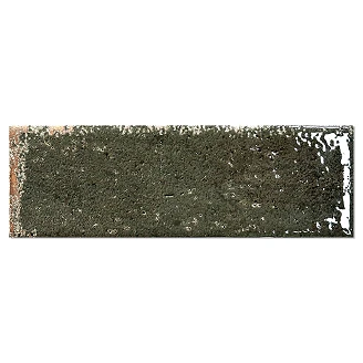 Kakel <strong>Lova</strong>  Grön Blank 6.5x20 cm