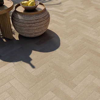 Utomhus Klinker <strong>Hedmark</strong>  Sand Matt-Rustik 7x28 cm Tjocklek 20 mm
