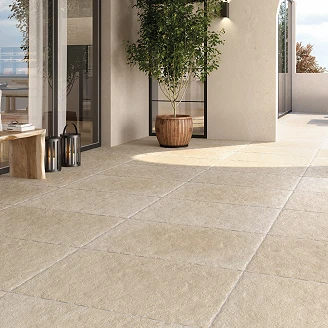 Utomhus Klinker <strong>Hedmark</strong>  Sand Matt-Rustik 60x90 cm Tjocklek 20 mm