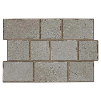 Klinker <strong>Hedmark</strong>  Stenmix Grå Matt-Rustik 40x60 cm