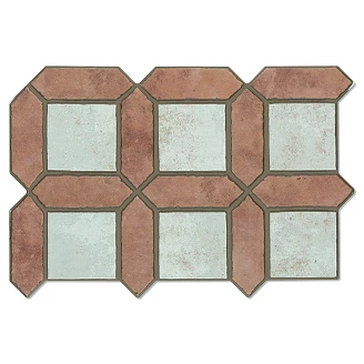 Klinker <strong>Lindvik</strong>  Terrakotta-Mix Rustik 40x60 cm